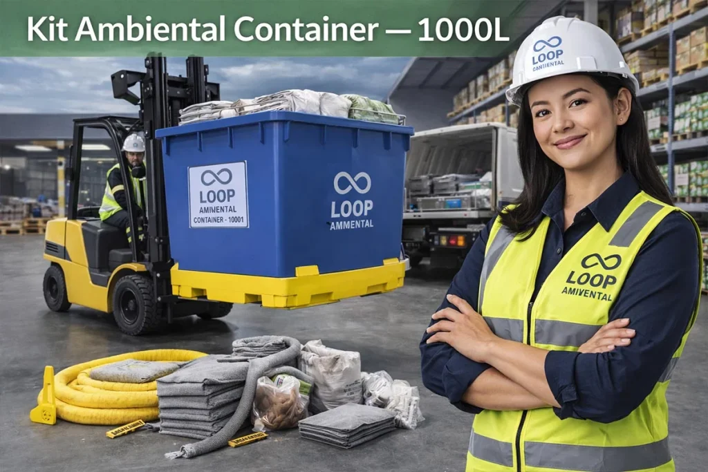 Kit Ambiental Container — 1000L